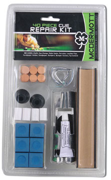 40 Piece Cue Repair kit