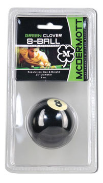 Green Clover 8-Ball - Click Image to Close