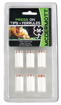 Press on Tips with Ferrules Press on Tips with Ferrules
